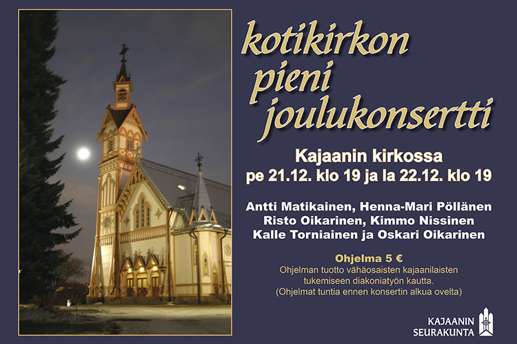 Kotikirkon pieni joulukonsertti Kotikirkon pieni joulukonsertti