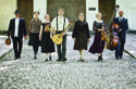 Konsertti Mustarastas -gospelyhtye Kuva Mustarastas-yhtyeestä