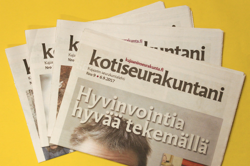 Kajaanin seurakunnan Kotiseurakuntani-lehti